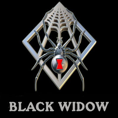 Black Widow Logo
